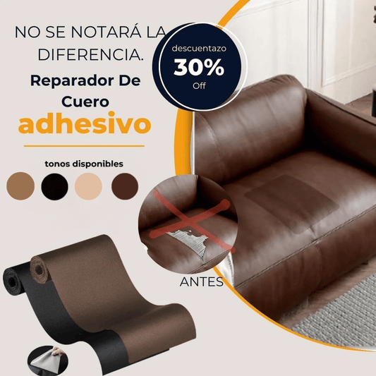Adhesivo Reparador de Cuero Medidas: 50Cm X 137Cm