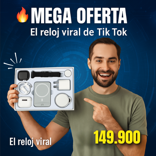 Combo Reloj Watch X8 Ultra-Lujo